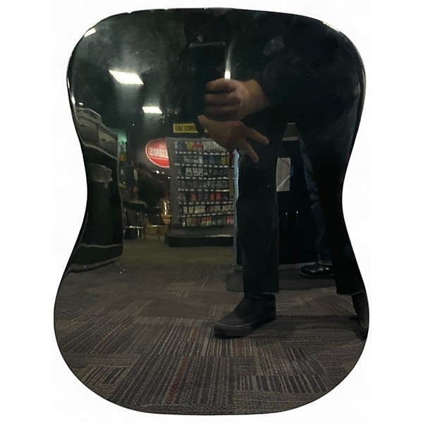 Used Fender Gemini 3 Black Acoustic Guitar