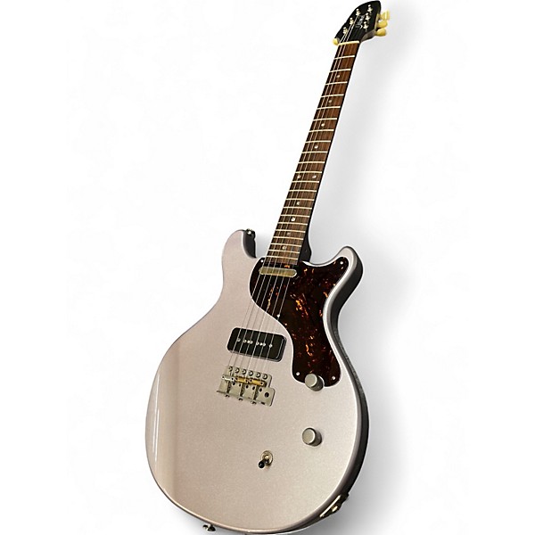 Used 2019 Deimel Doublestar RawTone Silver Solid Body Electric Guitar