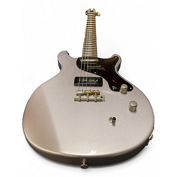 Used 2019 Deimel Doublestar RawTone Silver Solid Body Electric Guitar