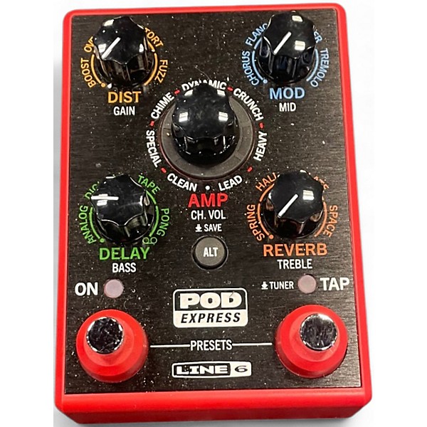 Used Line 6 Pocket Pod Express Amp Modeler Effect Processor