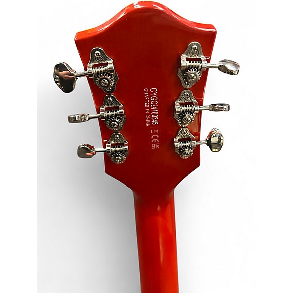 Used Gretsch Guitars G5420T Electromatic Orange Hollow Body Electric Guitar