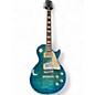Used Epiphone Les Paul Standard '60s Quilt Guitar Center-Exclusive Ocean Blue Solid Body Electric Guitar thumbnail