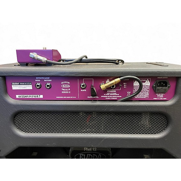 Used Budda Superdrive 18 Series II 1x12 Tube Guitar Combo Amp