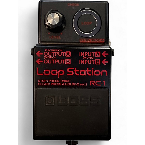 Used BOSS RC1 Loop Station Pedal