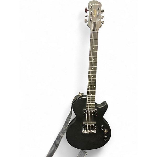 Used Epiphone Les Paul Special Satin Black Solid Body Electric Guitar
