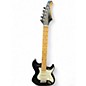 Used Silvertone SS-11 Black Solid Body Electric Guitar thumbnail