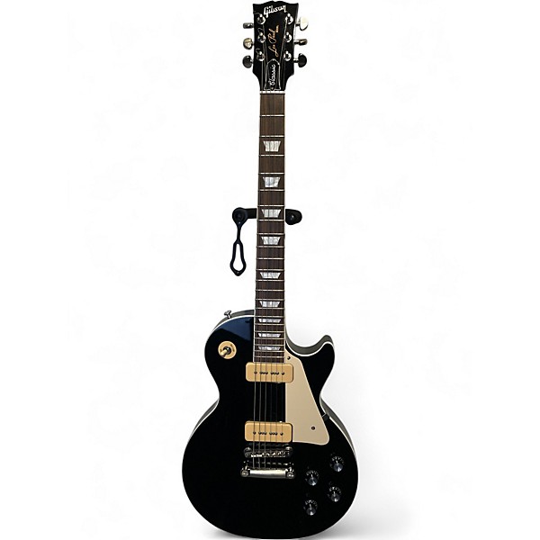 Used Gibson Les Paul Classic Black Solid Body Electric Guitar