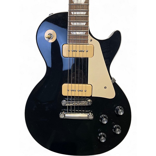 Used Gibson Les Paul Classic Black Solid Body Electric Guitar