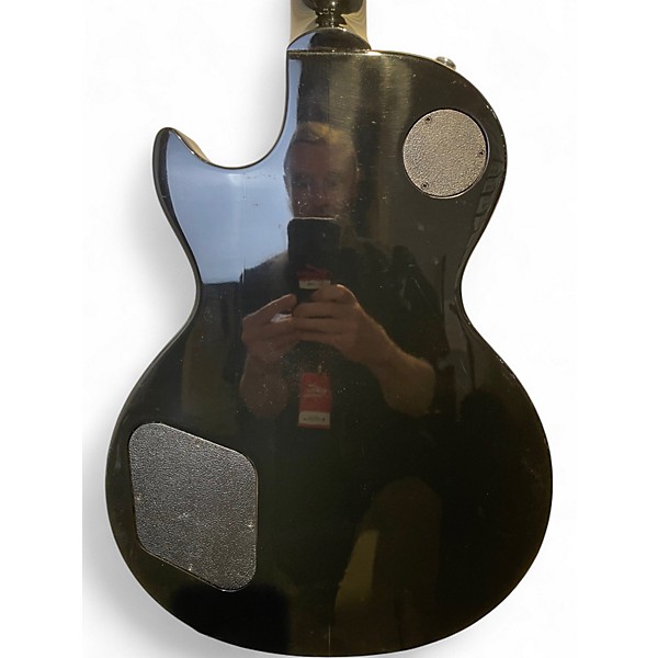Used Gibson Les Paul Classic Black Solid Body Electric Guitar