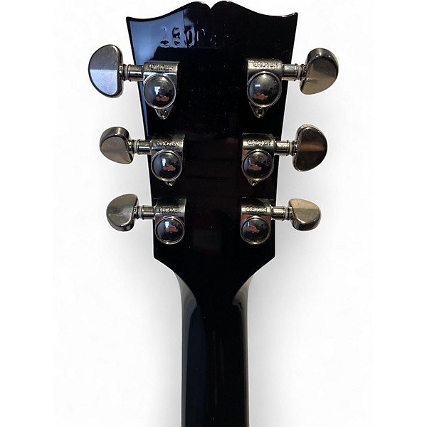 Used Gibson Les Paul Classic Black Solid Body Electric Guitar