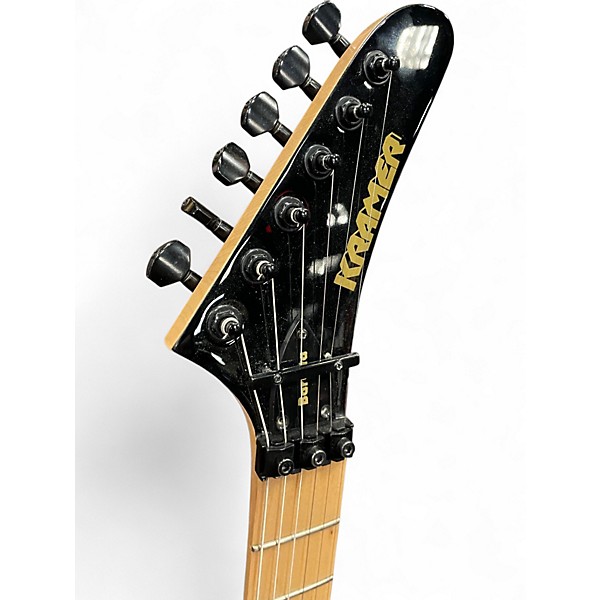 Used Kramer Baretta Ebony Solid Body Electric Guitar