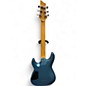 Used Schecter Guitar Research C-6 DELUXE Blue Solid Body Electric Guitar
