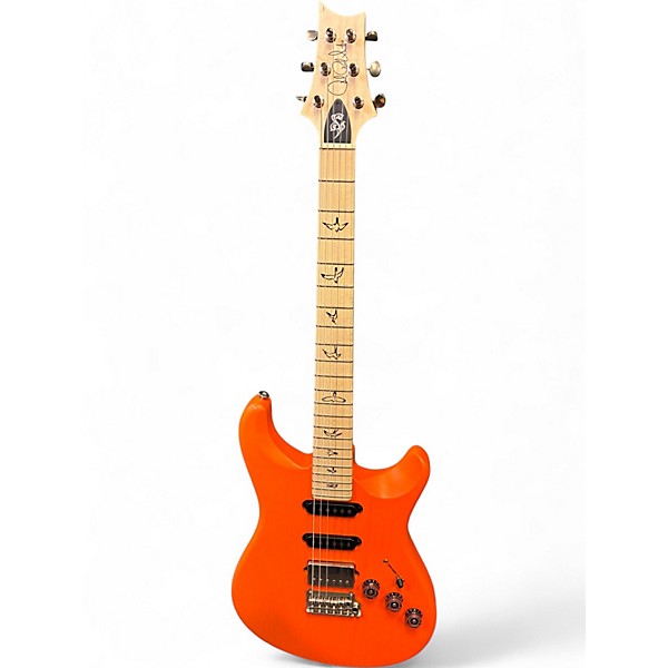 Used PRS Fiore Mark Lettieri Signature Orange Solid Body Electric Guitar