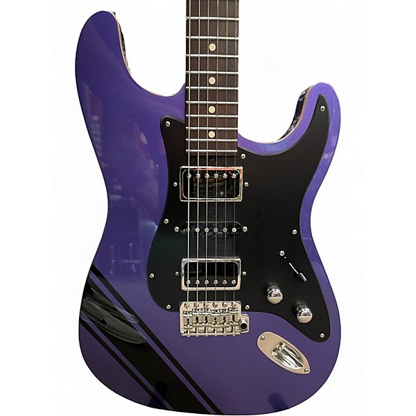 Used Michael Tuttle Tuned S Purple Solid Body Electric Guitar