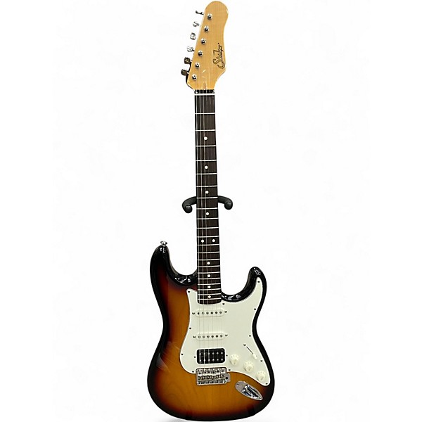 Used Suhr Classic S 3 Color Sunburst Solid Body Electric Guitar