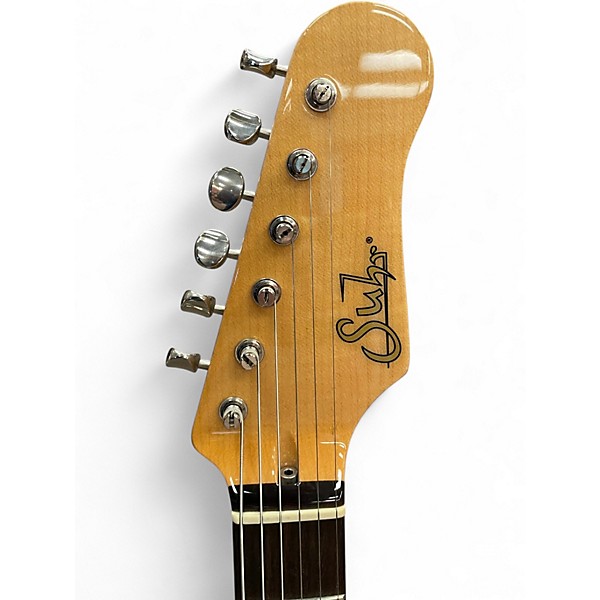 Used Suhr Classic S 3 Color Sunburst Solid Body Electric Guitar