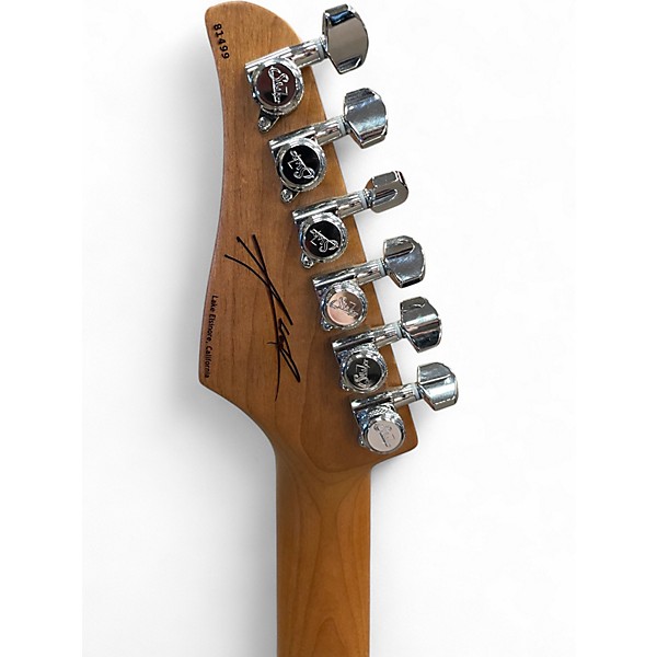 Used Suhr Andy Wood SS Modern T Silver Solid Body Electric Guitar