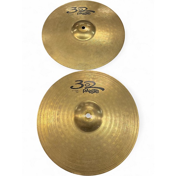Used Paiste 13in 302 Hi Hat Pair Cymbal