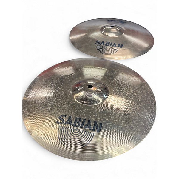 Used SABIAN 14in b8 pro rock hats Cymbal