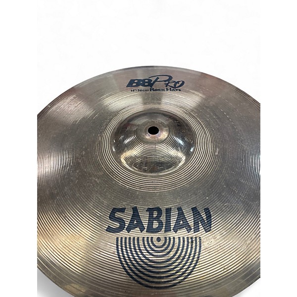 Used SABIAN 14in b8 pro rock hats Cymbal