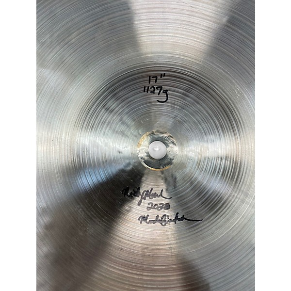Used Mongiello Cymbals 17in Modified Series Cymbal