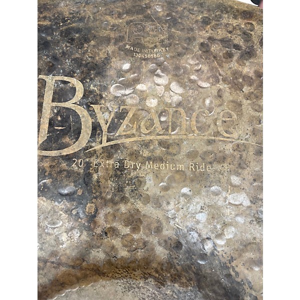 Used MEINL 20in Byzance Extra Dry Medium Ride Cymbal