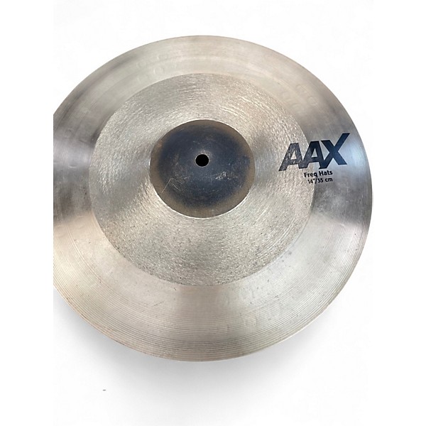 Used SABIAN 14in AAX Freq Hats Cymbal