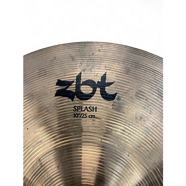 Used Zildjian 10in ZBT Splash Cymbal