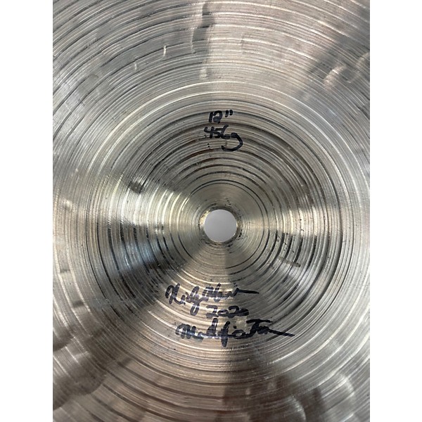 Used Mongiello Cymbals 12in Modified Series Cymbal
