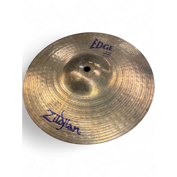 Used Zildjian 10in Edge Flash Splash Cymbal