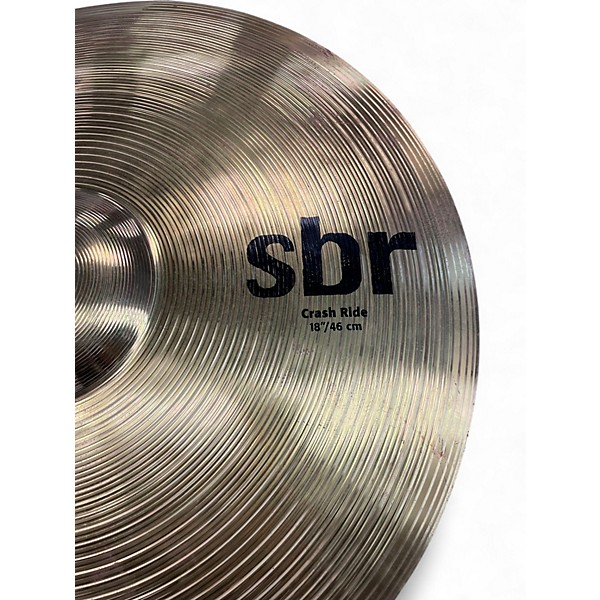 Used SABIAN 18in SBR Crash Ride Cymbal