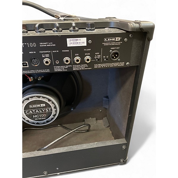 Used Line 6 Catalyst 100 Guitar Combo Amp