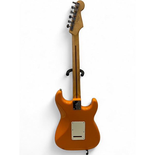 Used 2020 Fender Player Stratocaster Left Handed Capri Orange Solid Body Electric Guitar