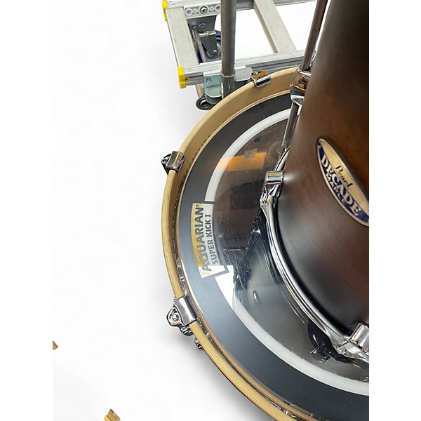 Used Pearl 6 Piece 6 Piece Decade Maple Shells Brown Drum Kit