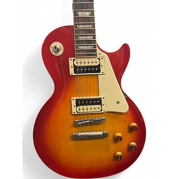 Used Epiphone Les Paul Traditional Pro Tobacco Sunburst Solid Body Electric Guitar