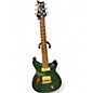 Used PRS SE Custom 22 Semi-Hollowbody Emerald Green Hollow Body Electric Guitar thumbnail