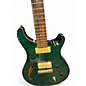 Used PRS SE Custom 22 Semi-Hollowbody Emerald Green Hollow Body Electric Guitar