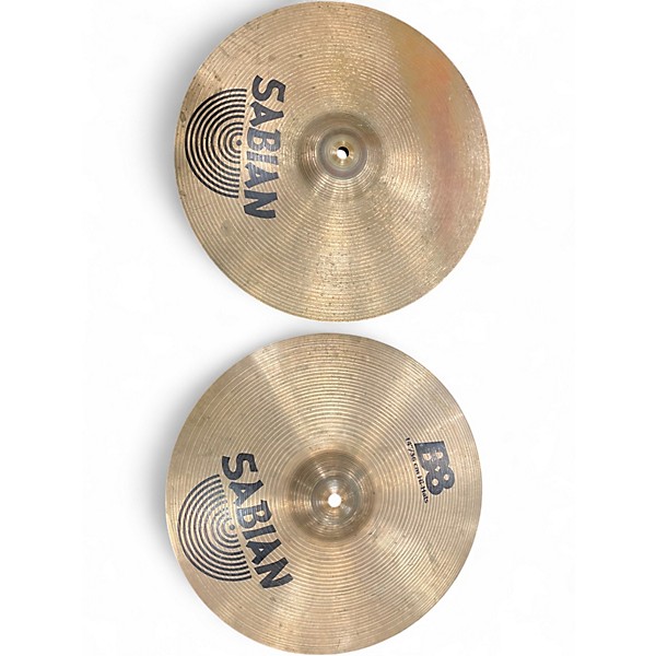 Used SABIAN 14in B8 Hi Hat Pair Cymbal