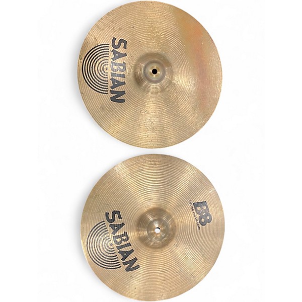 Used SABIAN 14in B8 Hi Hat Pair Cymbal