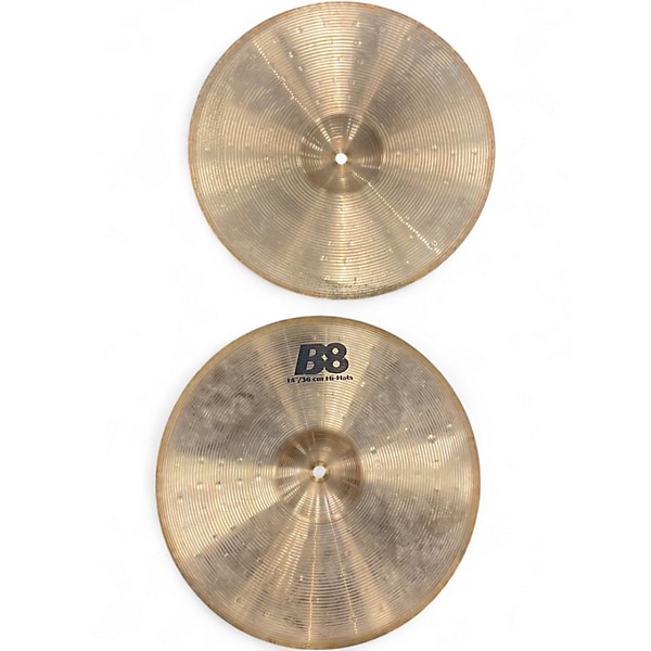 Used SABIAN 14in B8 Hi Hat Pair Cymbal