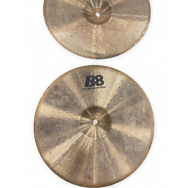 Used SABIAN 14in B8 Hi Hat Pair Cymbal