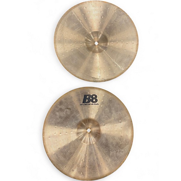 Used SABIAN 14in B8 Hi Hat Pair Cymbal