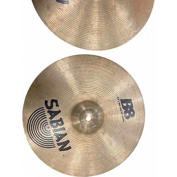 Used SABIAN 14in B8 Hi Hat Pair Cymbal