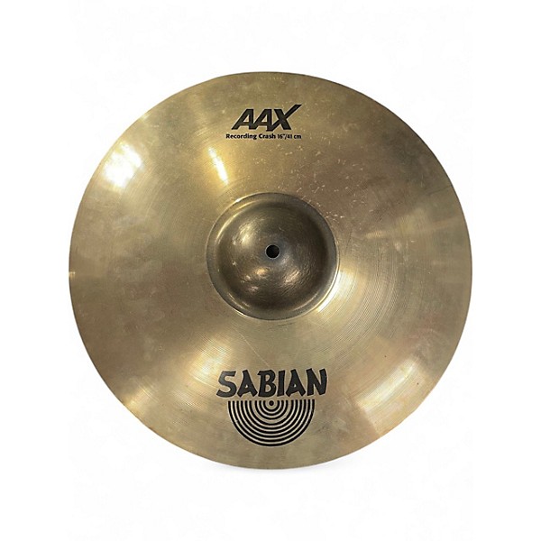 Used SABIAN 16in AAX Crash Cymbal
