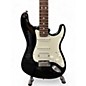 Used Fender American Standard Stratocaster HSS Black Solid Body Electric Guitar