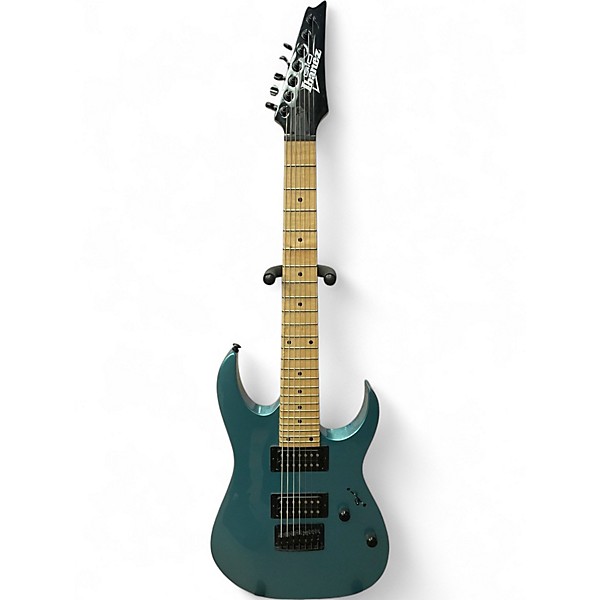 Used Ibanez GIO GRG7221M 7 STRING Metallic Blue Solid Body Electric Guitar