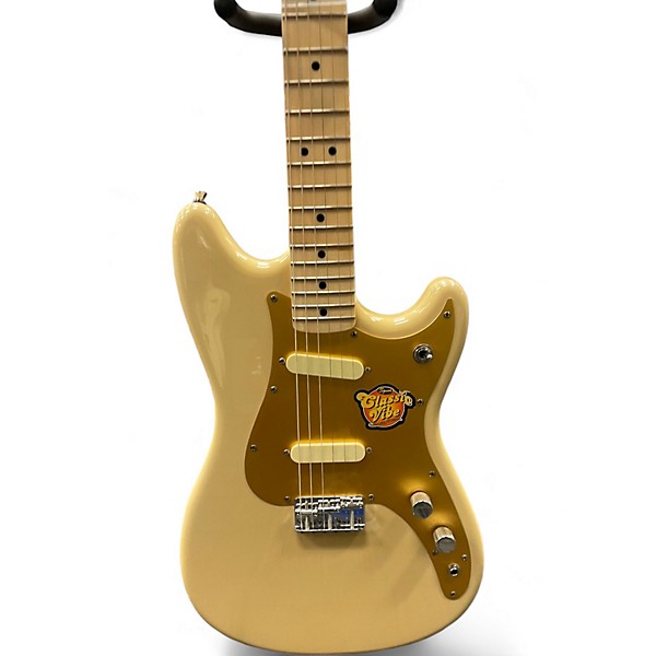 Used 2008 Squier Classic Vibe Duo-Sonic 50s Desert Sand Solid Body Electric Guitar