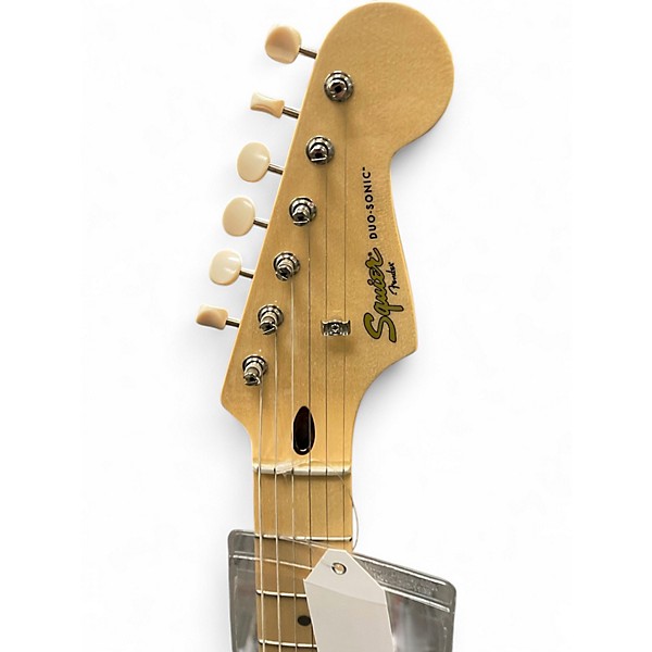 Used 2008 Squier Classic Vibe Duo-Sonic 50s Desert Sand Solid Body Electric Guitar