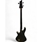 Used Schecter Guitar Research Stiletto Stealth-4 Black Electric Bass Guitar