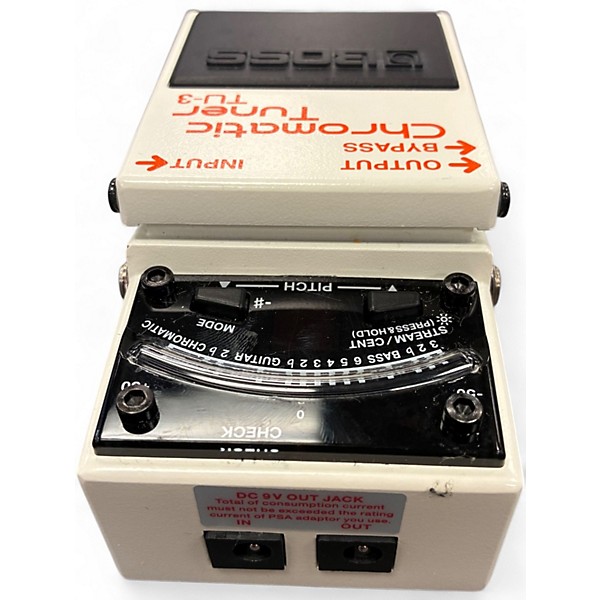 Used BOSS TU3 Chromatic Tuner Pedal